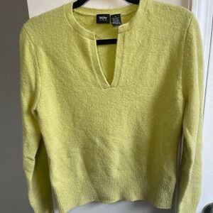 Lime green Moschino sweater Size M wool blend